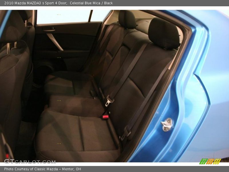 Celestial Blue Mica / Black 2010 Mazda MAZDA3 s Sport 4 Door