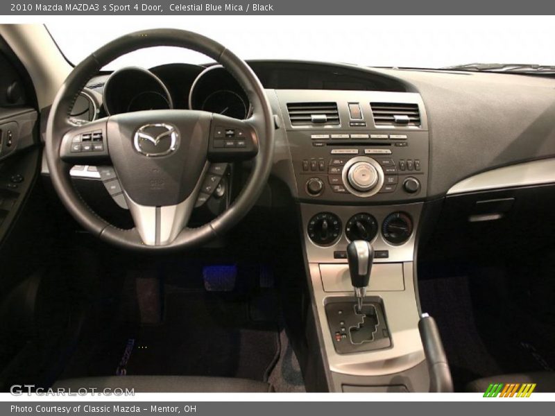 Dashboard of 2010 MAZDA3 s Sport 4 Door