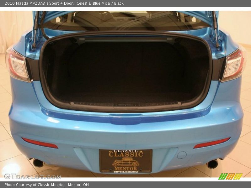 Celestial Blue Mica / Black 2010 Mazda MAZDA3 s Sport 4 Door