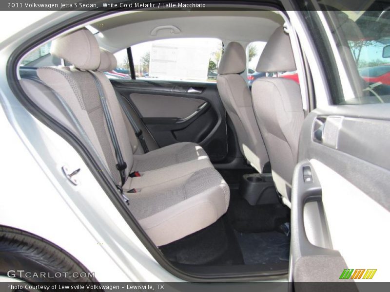 White Gold Metallic / Latte Macchiato 2011 Volkswagen Jetta S Sedan