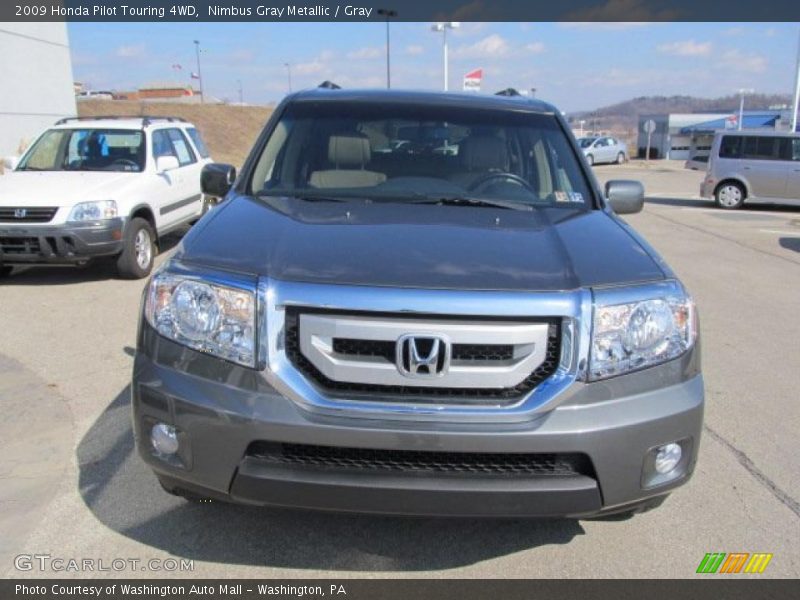 Nimbus Gray Metallic / Gray 2009 Honda Pilot Touring 4WD