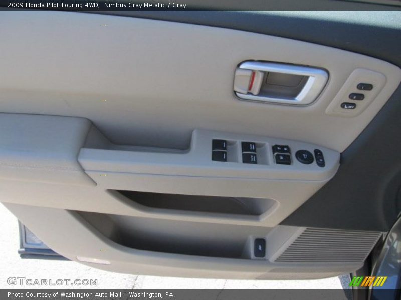 Nimbus Gray Metallic / Gray 2009 Honda Pilot Touring 4WD