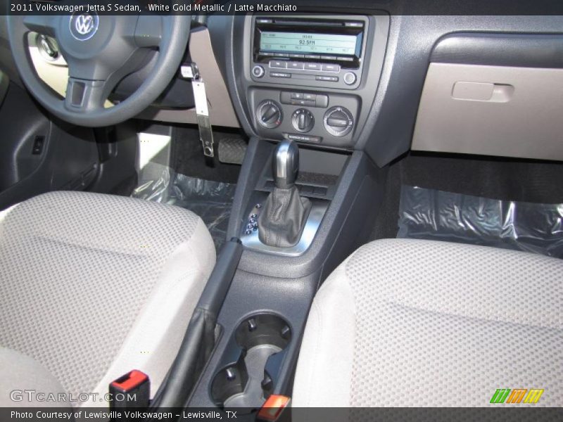 White Gold Metallic / Latte Macchiato 2011 Volkswagen Jetta S Sedan