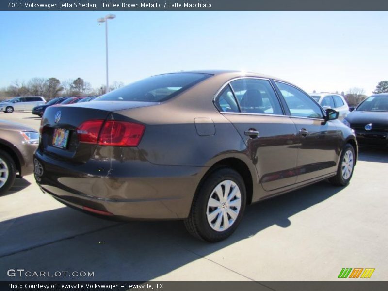 Toffee Brown Metallic / Latte Macchiato 2011 Volkswagen Jetta S Sedan