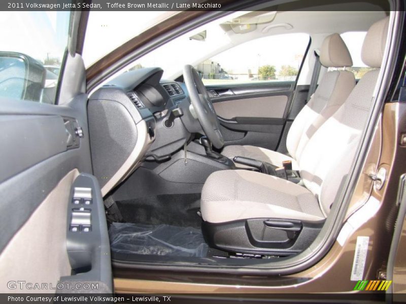  2011 Jetta S Sedan Latte Macchiato Interior
