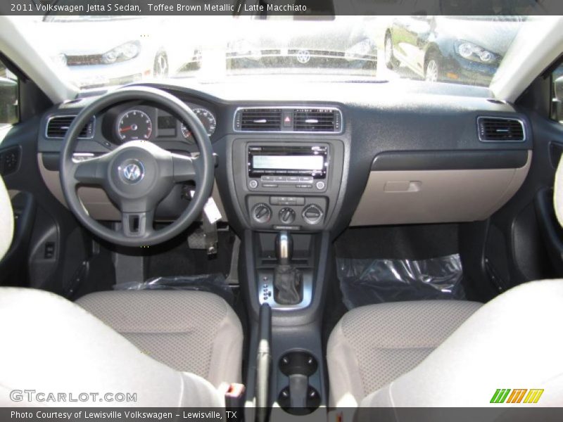  2011 Jetta S Sedan Latte Macchiato Interior