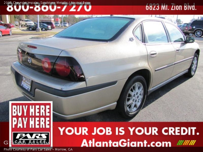 Sandstone Metallic / Neutral Beige 2005 Chevrolet Impala