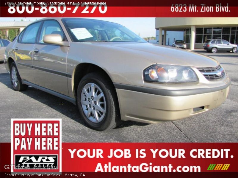 Sandstone Metallic / Neutral Beige 2005 Chevrolet Impala
