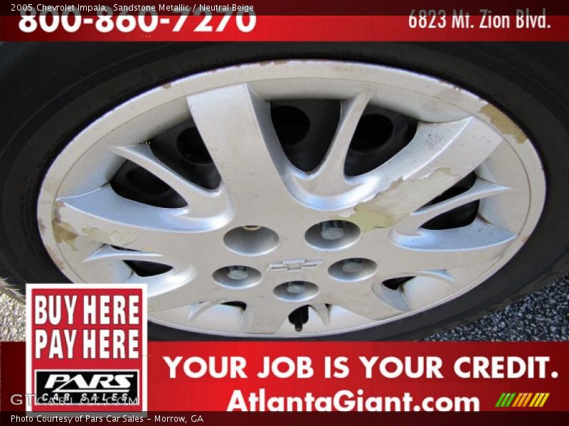 Sandstone Metallic / Neutral Beige 2005 Chevrolet Impala
