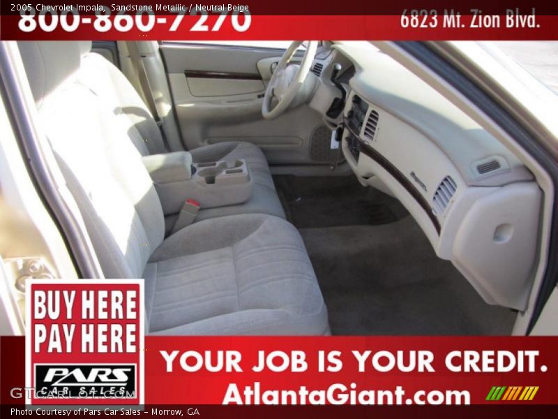 Sandstone Metallic / Neutral Beige 2005 Chevrolet Impala