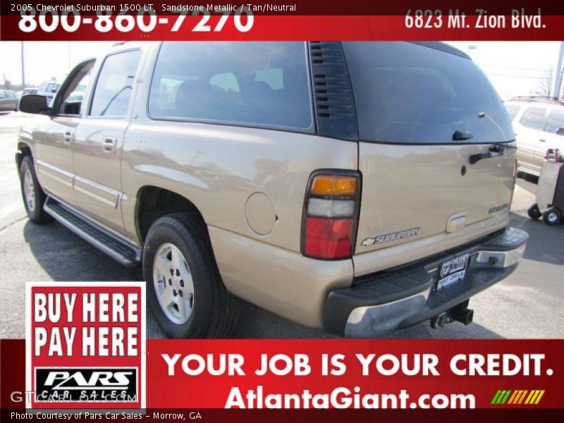 Sandstone Metallic / Tan/Neutral 2005 Chevrolet Suburban 1500 LT