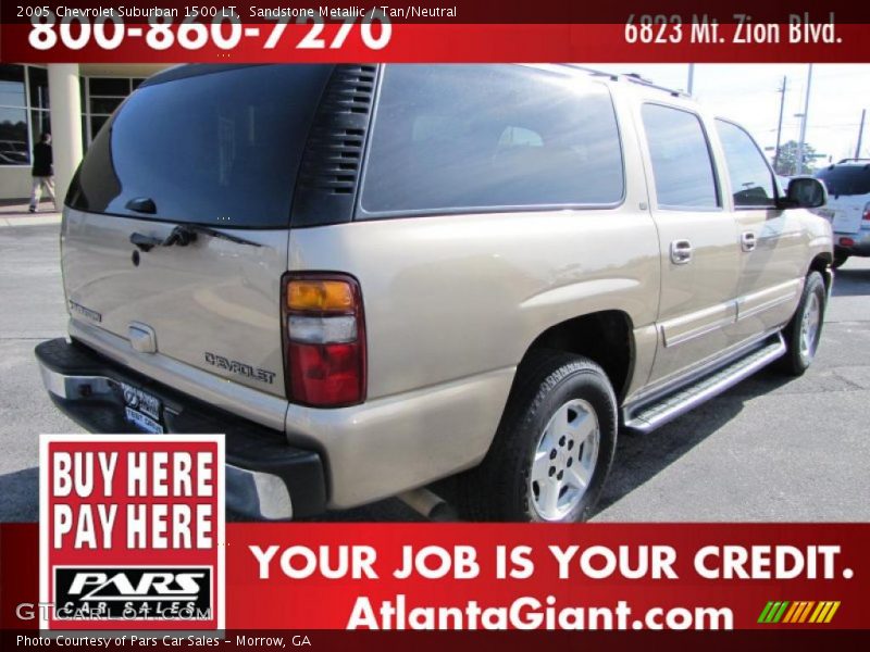 Sandstone Metallic / Tan/Neutral 2005 Chevrolet Suburban 1500 LT
