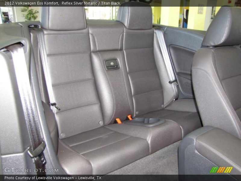 Reflex Silver Metallic / Titan Black 2012 Volkswagen Eos Komfort
