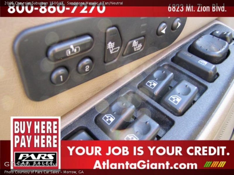 Sandstone Metallic / Tan/Neutral 2005 Chevrolet Suburban 1500 LT