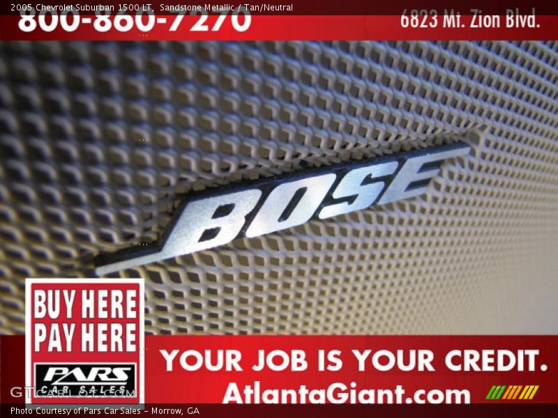Sandstone Metallic / Tan/Neutral 2005 Chevrolet Suburban 1500 LT