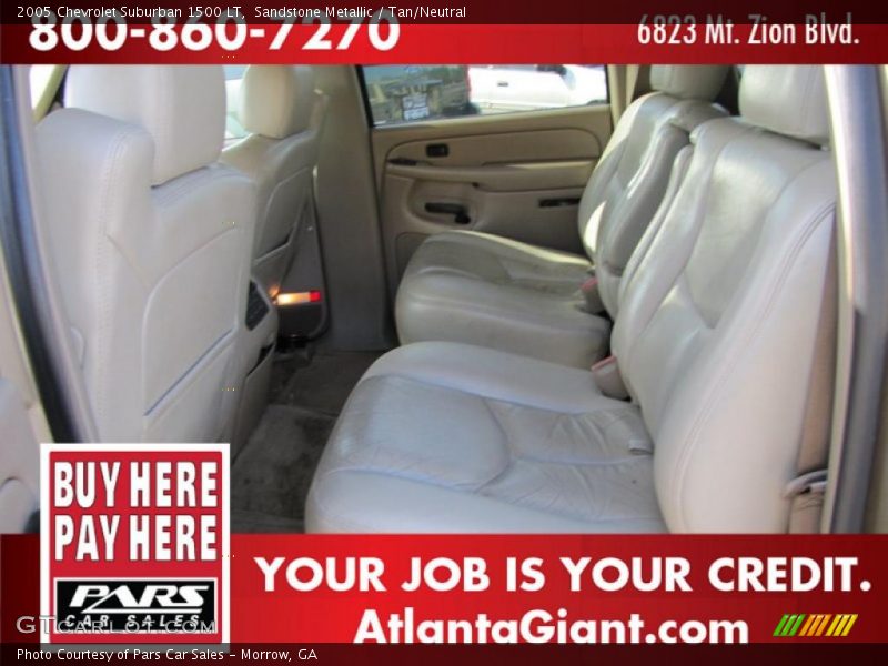 Sandstone Metallic / Tan/Neutral 2005 Chevrolet Suburban 1500 LT