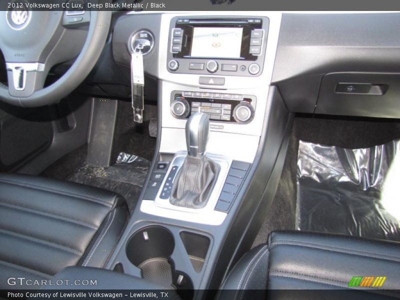 Deep Black Metallic / Black 2012 Volkswagen CC Lux