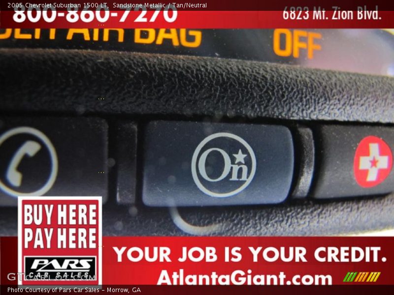 Sandstone Metallic / Tan/Neutral 2005 Chevrolet Suburban 1500 LT