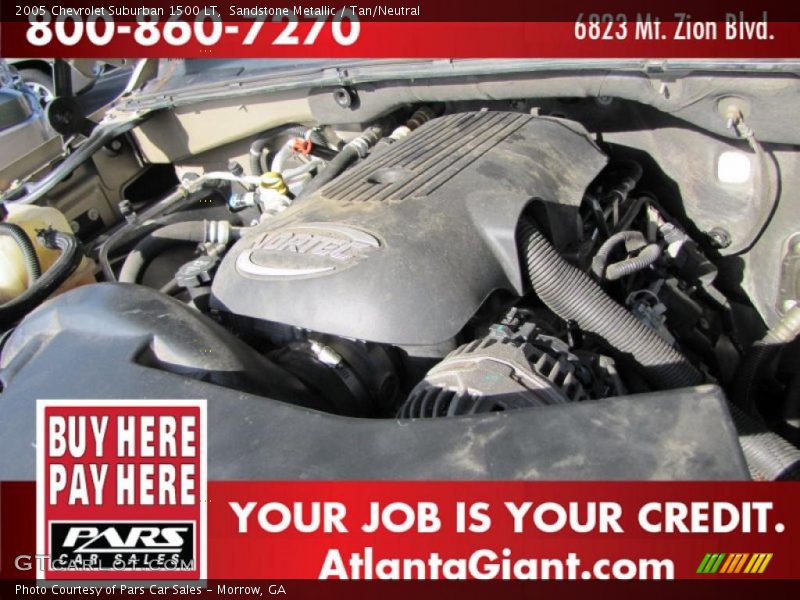 Sandstone Metallic / Tan/Neutral 2005 Chevrolet Suburban 1500 LT