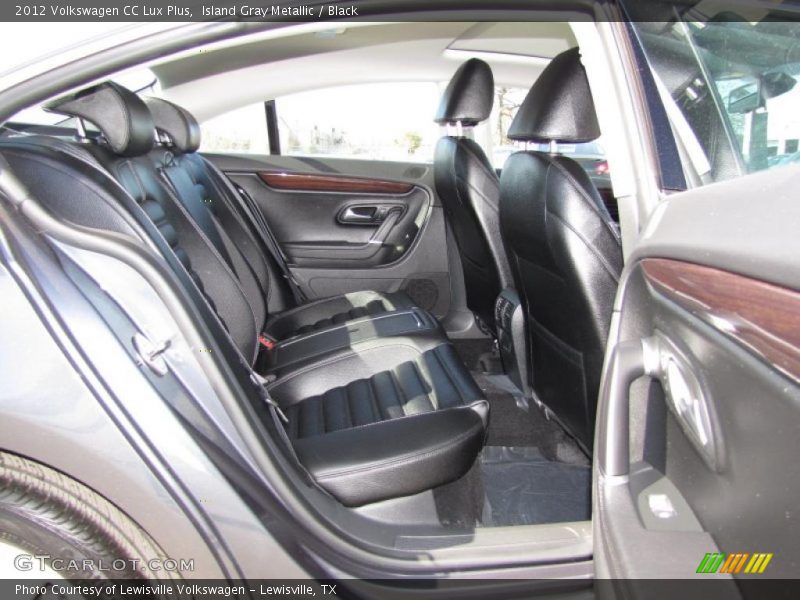 Island Gray Metallic / Black 2012 Volkswagen CC Lux Plus