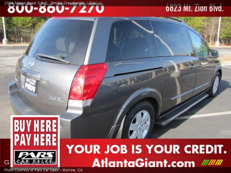 Smoke Gray Metallic / Gray 2004 Nissan Quest 3.5 SL