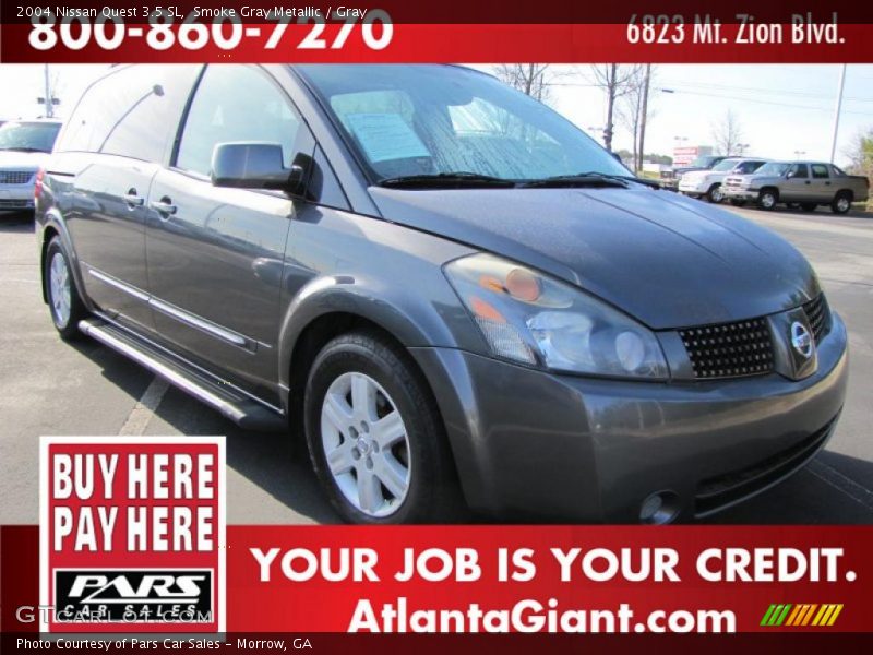Smoke Gray Metallic / Gray 2004 Nissan Quest 3.5 SL