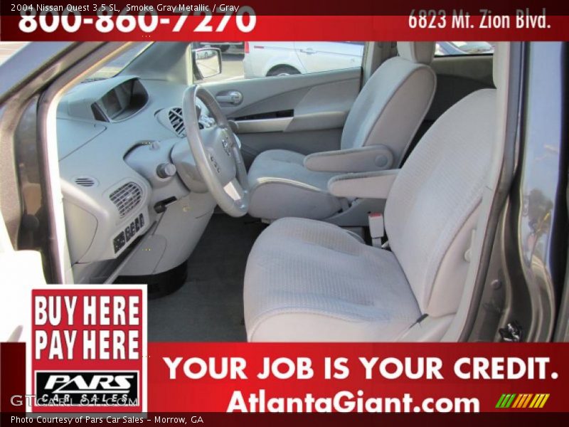 Smoke Gray Metallic / Gray 2004 Nissan Quest 3.5 SL