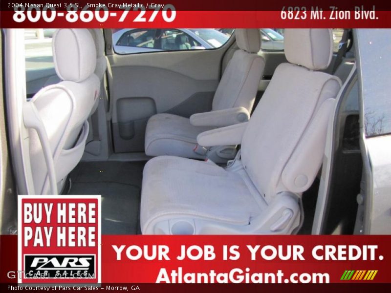 Smoke Gray Metallic / Gray 2004 Nissan Quest 3.5 SL