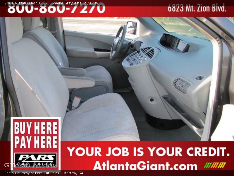 Smoke Gray Metallic / Gray 2004 Nissan Quest 3.5 SL