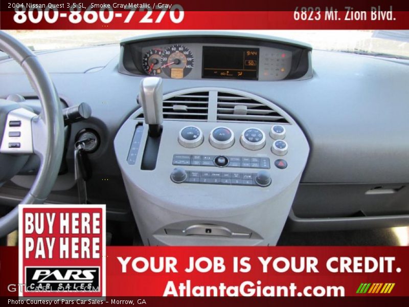 Smoke Gray Metallic / Gray 2004 Nissan Quest 3.5 SL