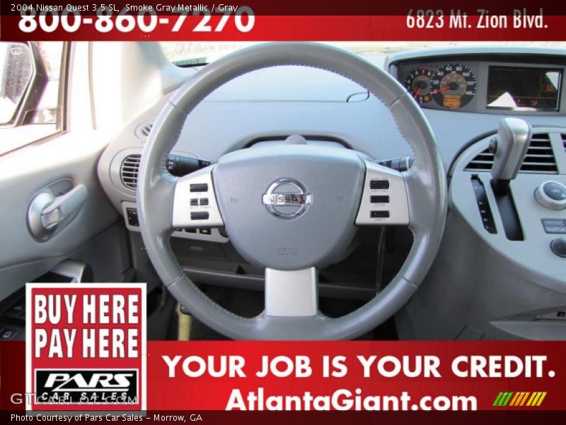 Smoke Gray Metallic / Gray 2004 Nissan Quest 3.5 SL