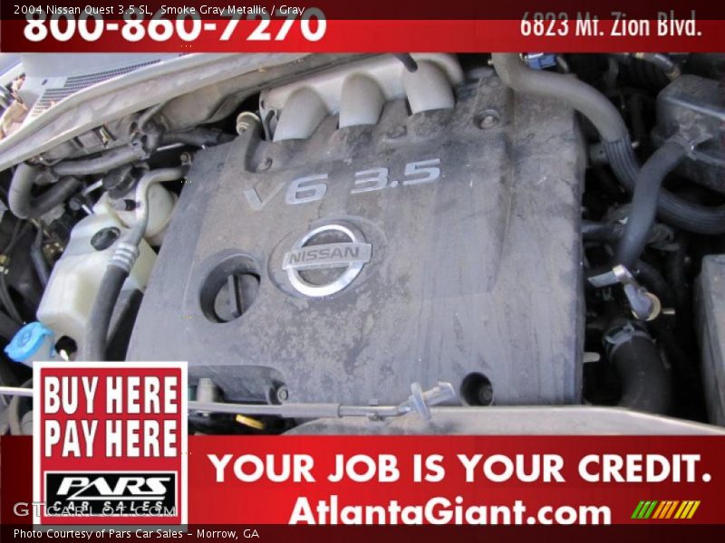 Smoke Gray Metallic / Gray 2004 Nissan Quest 3.5 SL