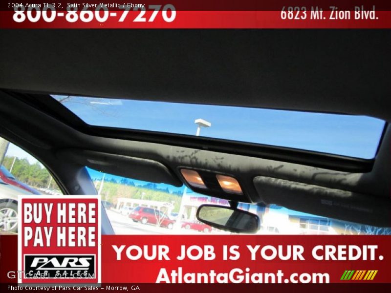 Satin Silver Metallic / Ebony 2004 Acura TL 3.2