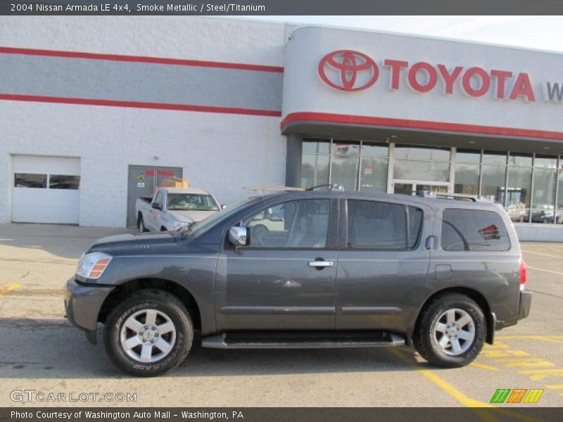 Smoke Metallic / Steel/Titanium 2004 Nissan Armada LE 4x4