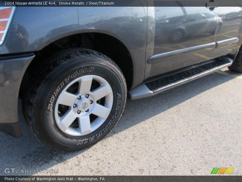 Smoke Metallic / Steel/Titanium 2004 Nissan Armada LE 4x4