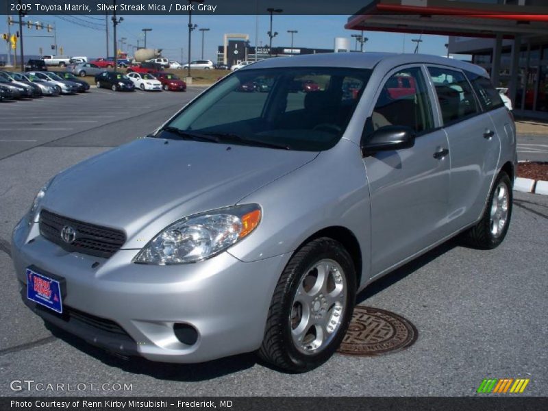 Silver Streak Mica / Dark Gray 2005 Toyota Matrix