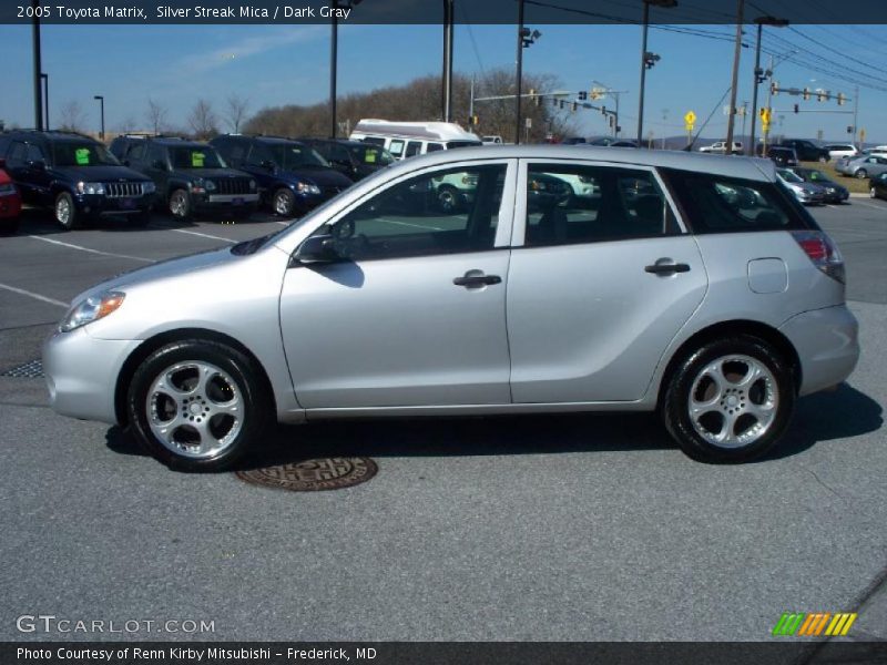 Silver Streak Mica / Dark Gray 2005 Toyota Matrix