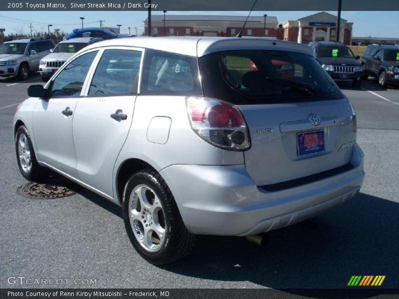 Silver Streak Mica / Dark Gray 2005 Toyota Matrix