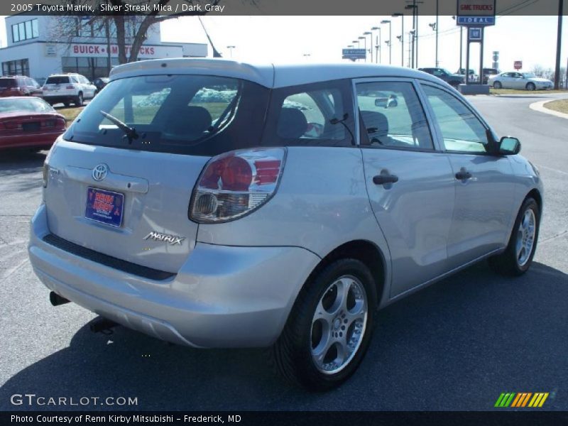 Silver Streak Mica / Dark Gray 2005 Toyota Matrix