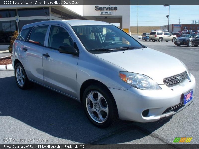 Silver Streak Mica / Dark Gray 2005 Toyota Matrix