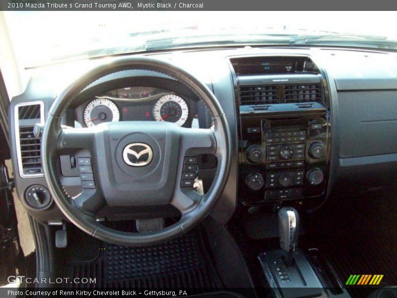 Mystic Black / Charcoal 2010 Mazda Tribute s Grand Touring AWD