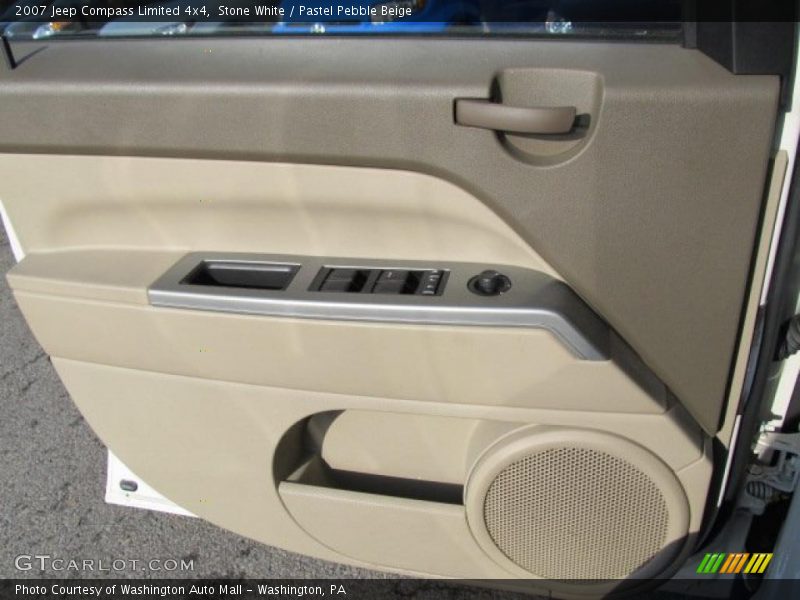 Stone White / Pastel Pebble Beige 2007 Jeep Compass Limited 4x4