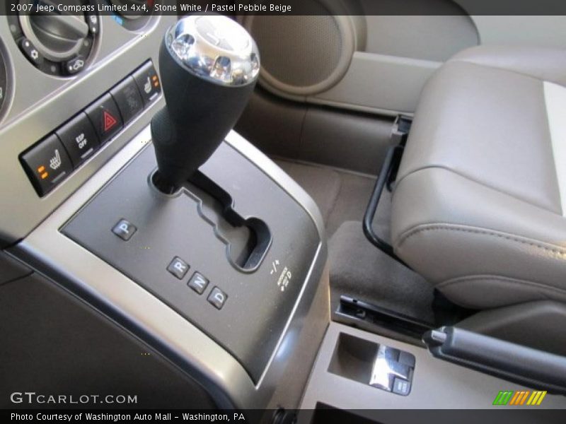 Stone White / Pastel Pebble Beige 2007 Jeep Compass Limited 4x4