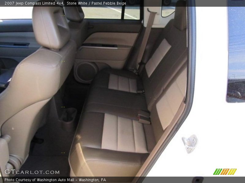 Stone White / Pastel Pebble Beige 2007 Jeep Compass Limited 4x4