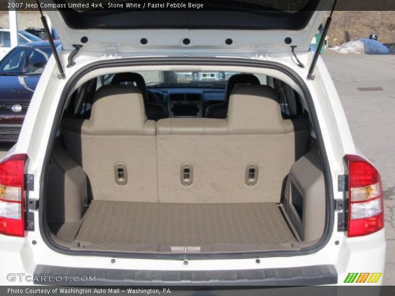 Stone White / Pastel Pebble Beige 2007 Jeep Compass Limited 4x4