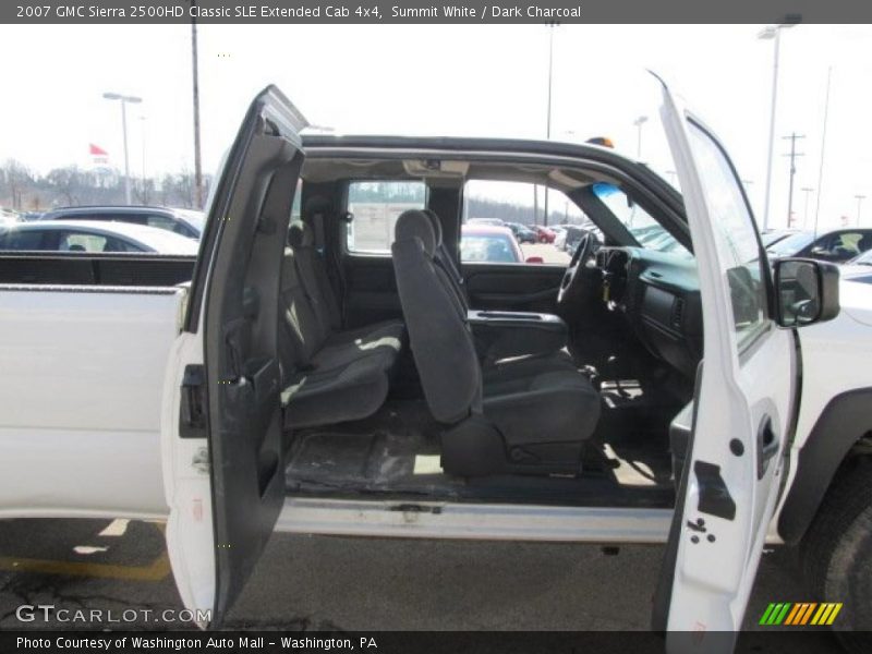 Summit White / Dark Charcoal 2007 GMC Sierra 2500HD Classic SLE Extended Cab 4x4