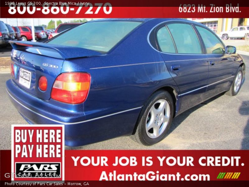 Spectra Blue Mica / Ivory 1998 Lexus GS 300