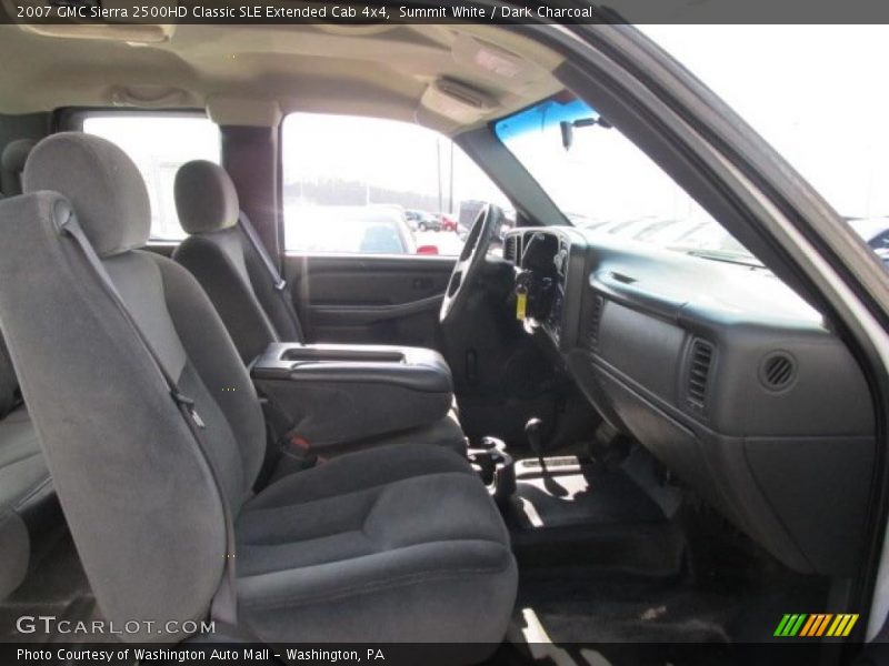 Summit White / Dark Charcoal 2007 GMC Sierra 2500HD Classic SLE Extended Cab 4x4