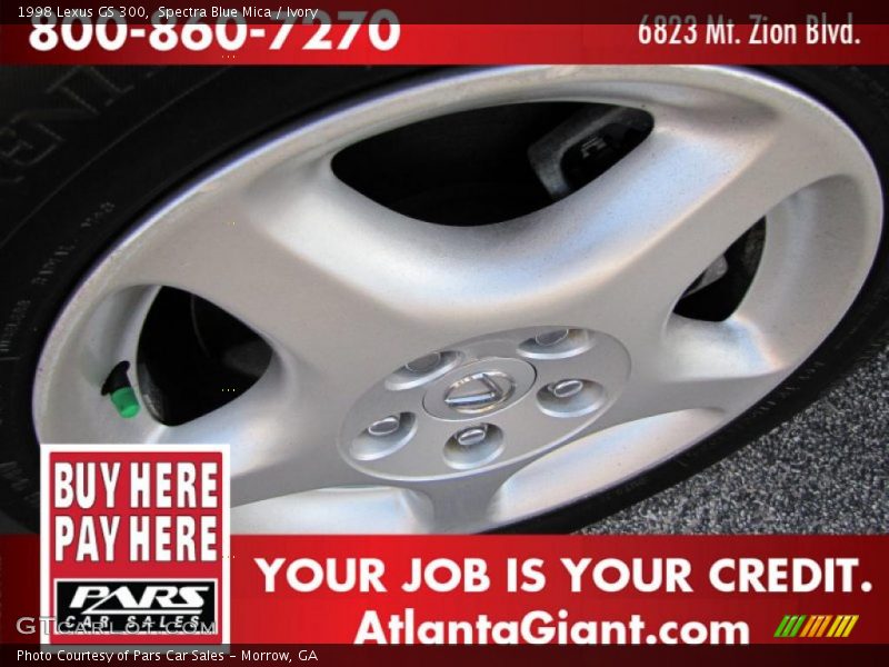 Spectra Blue Mica / Ivory 1998 Lexus GS 300