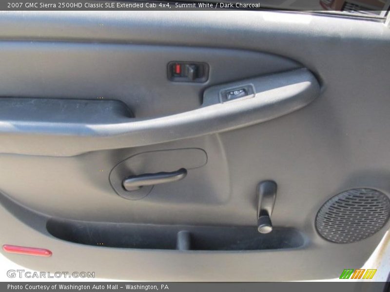 Summit White / Dark Charcoal 2007 GMC Sierra 2500HD Classic SLE Extended Cab 4x4